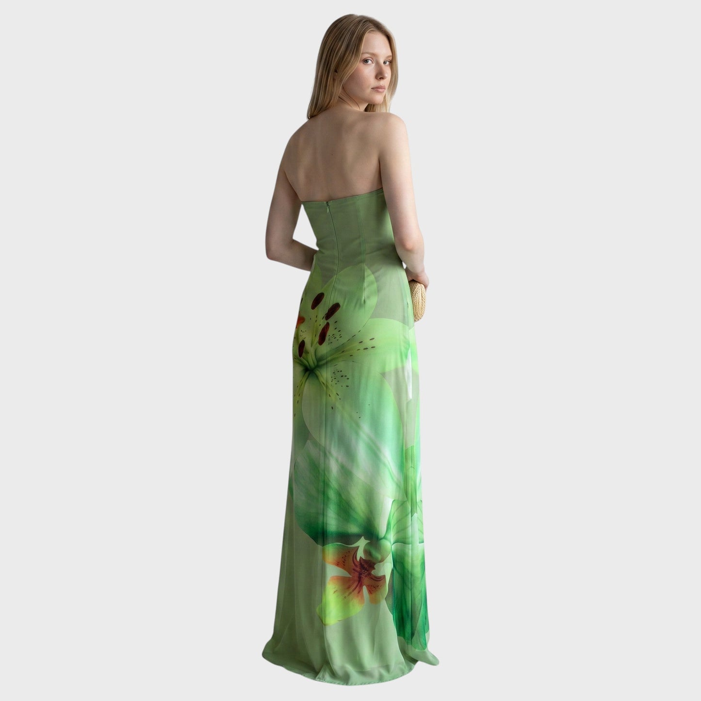 Zephyra - Rochie Maxi Stilată