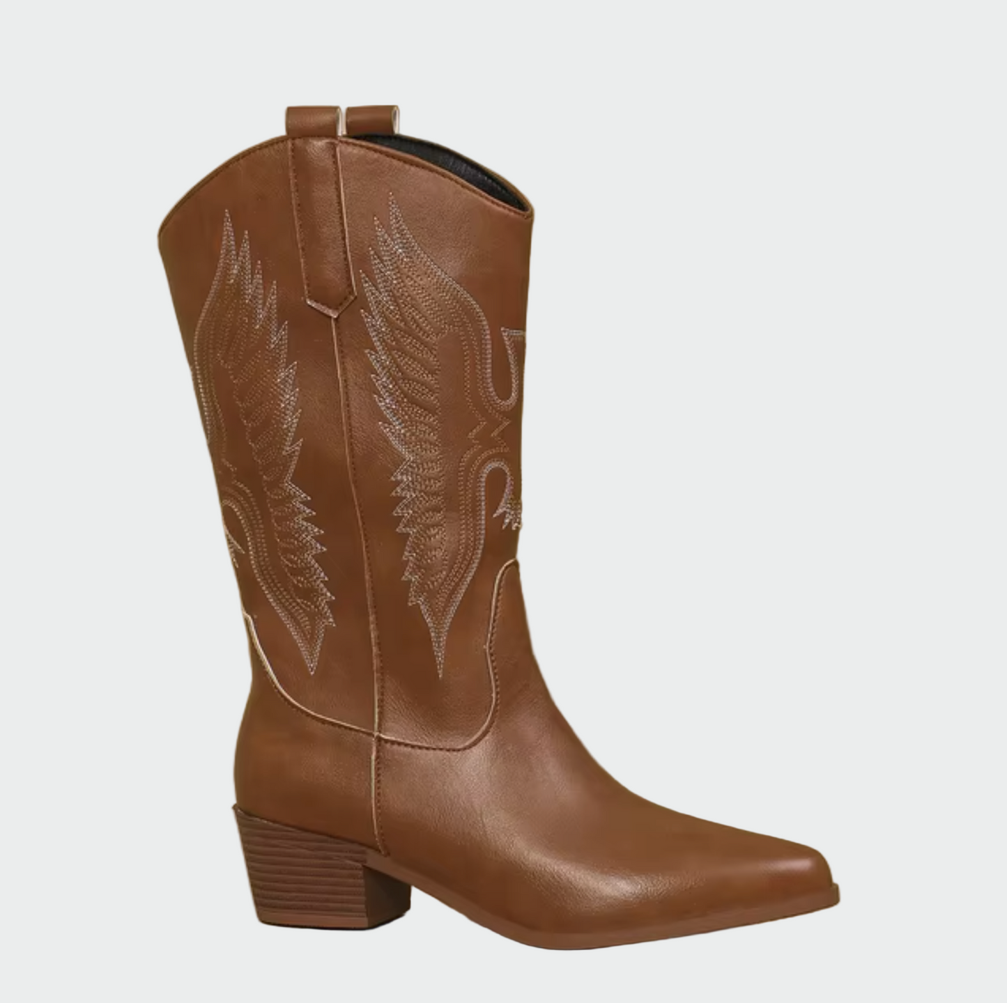 Botine cowboy din piele