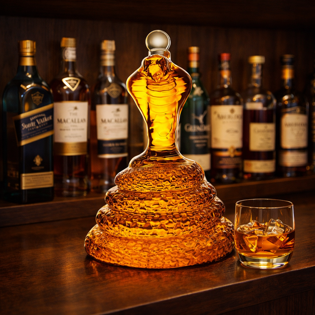 Sticlă de Whisky - Ediția Cobra