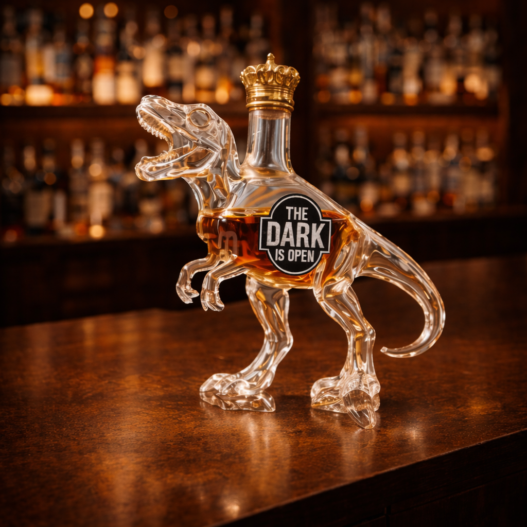 Sticlă de Whisky - Edția T-Rex