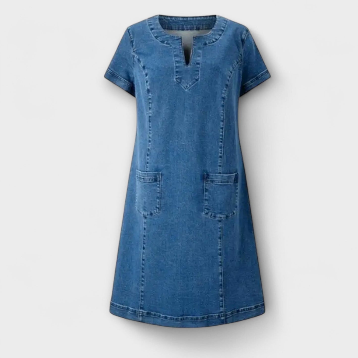 Rochie din Denim Moale
