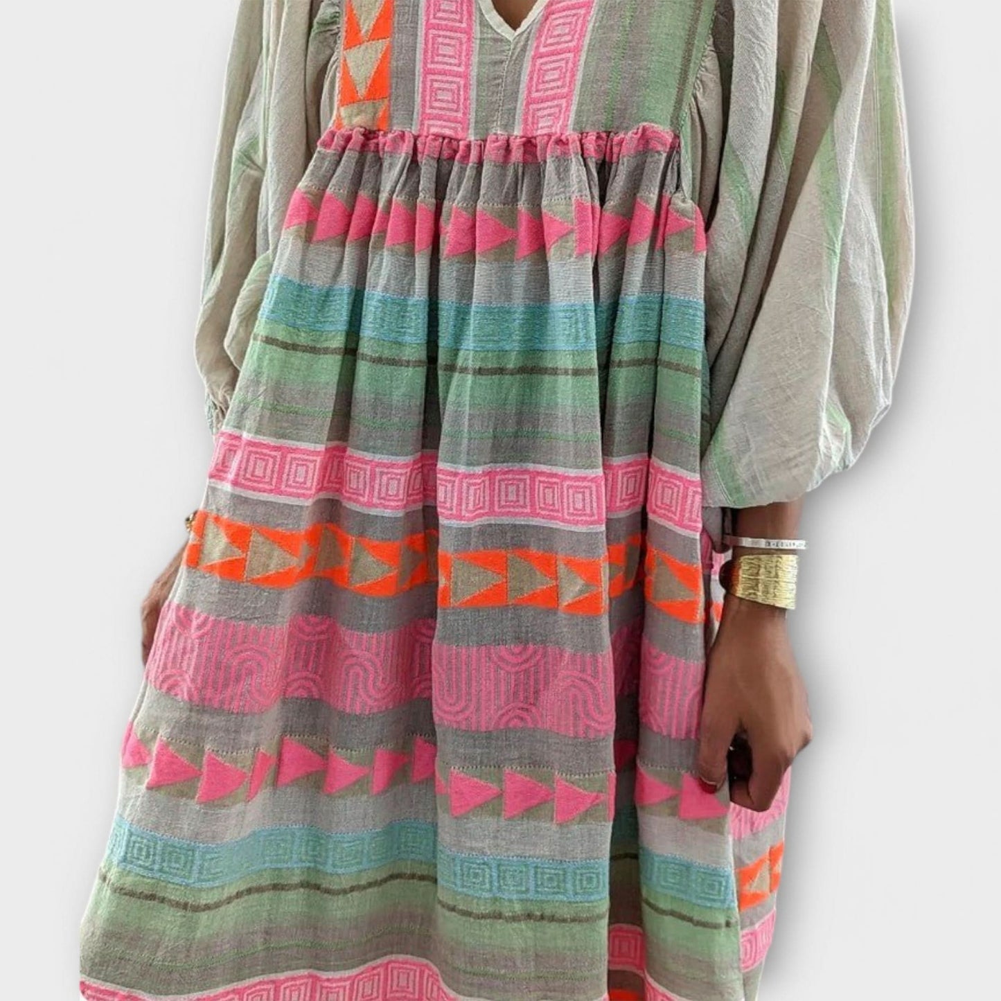 Rochie Lejeră Vibrantă Hermine