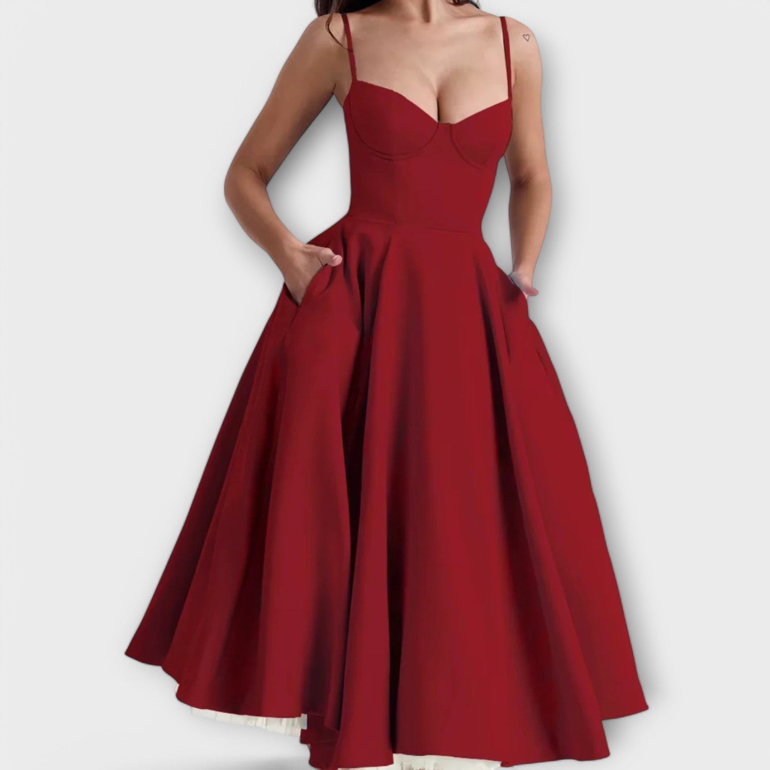 Mélie – Rochie de vară ușoară cu detaliu de corset