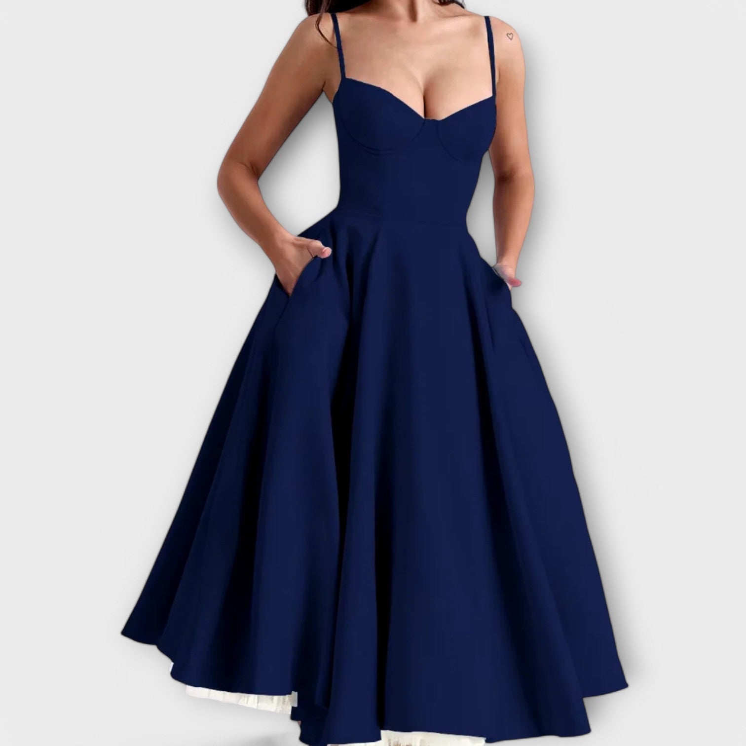 Mélie – Rochie de vară ușoară cu detaliu de corset