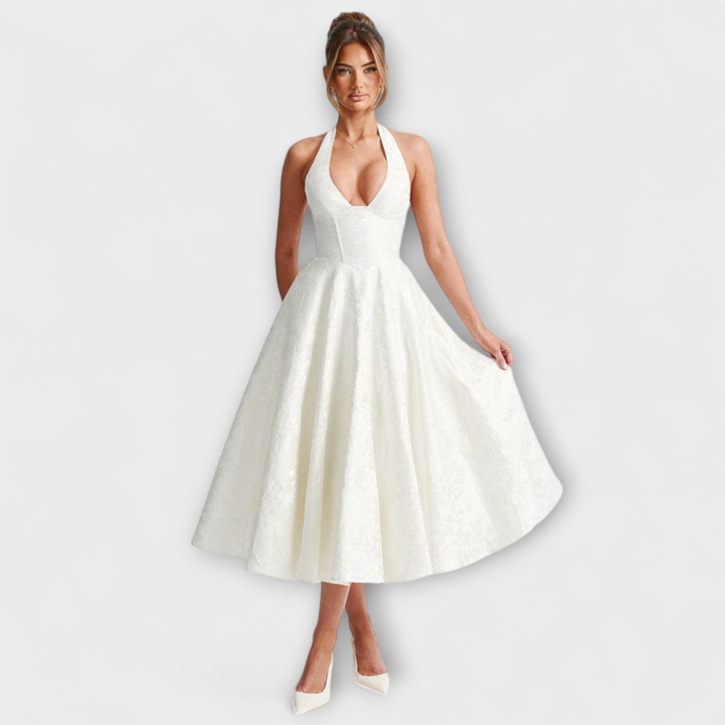 Rochie Midi Fermecătoare