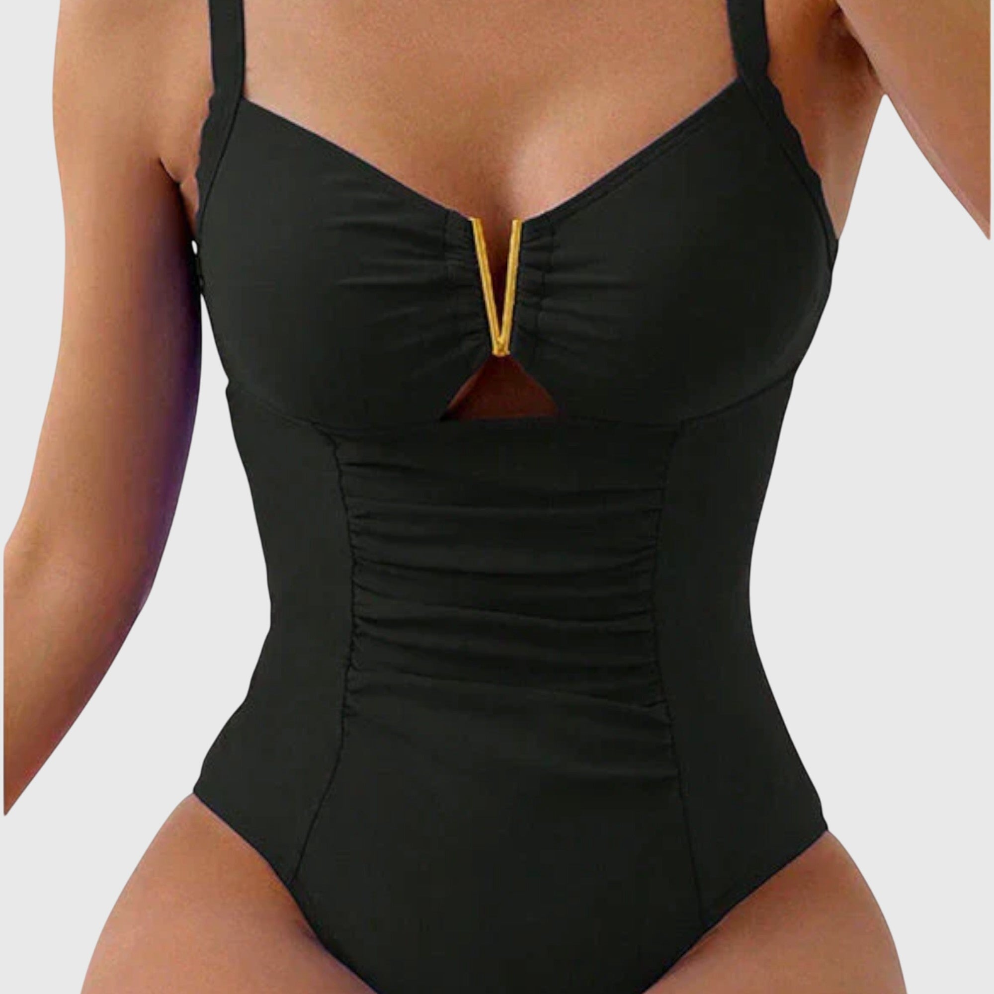 Cinzia | Costum de baie cu decolteu în V