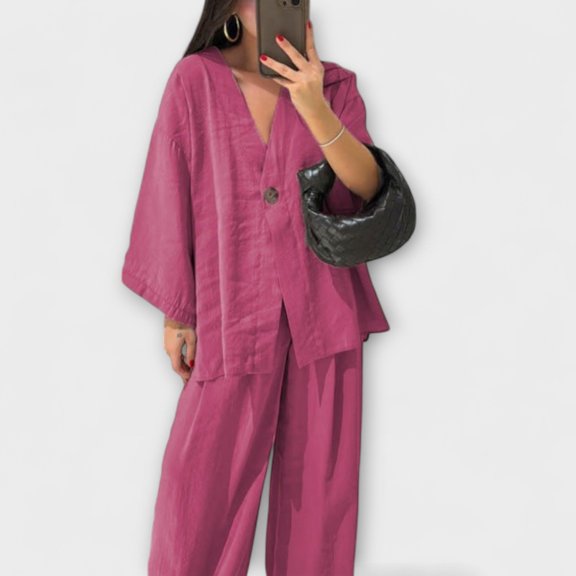 Top și pantaloni din două straturi
