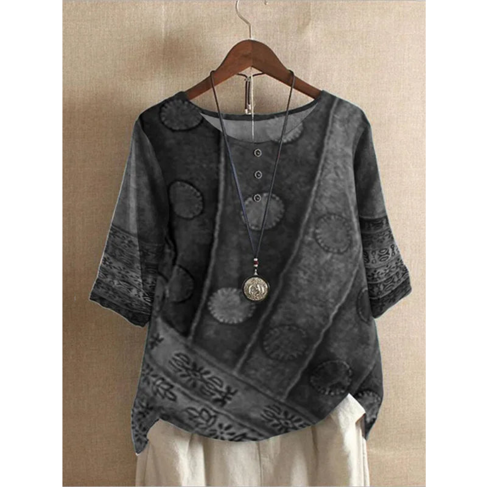 Top boho colorat