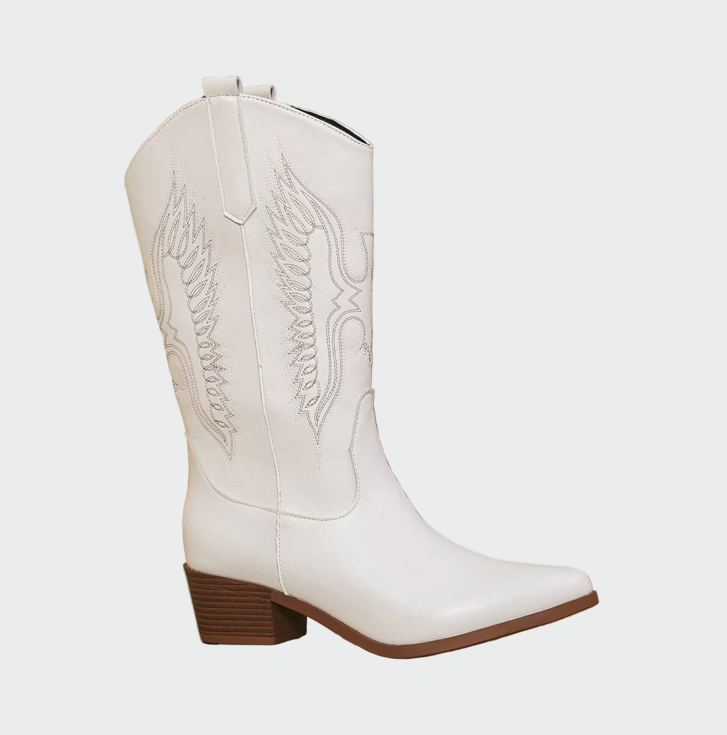 Botine cowboy din piele