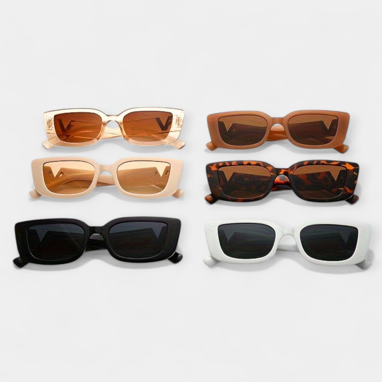 Ochelari de soare retro moderni eleganți Lucie
