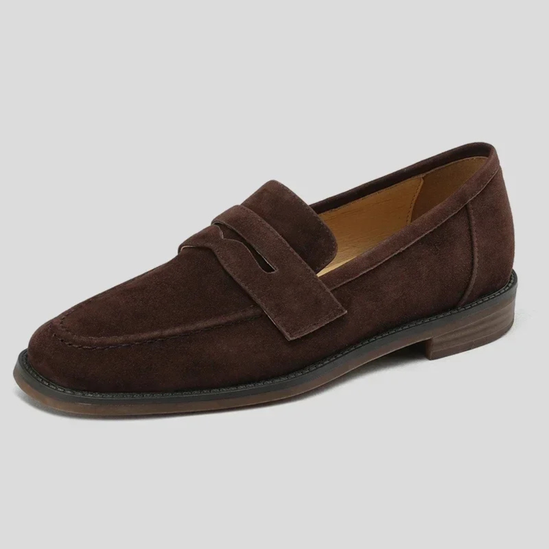 Anna Elegant Mocăsini Din Suede Confortabili Pentru Zilele De Zi Cu Zi