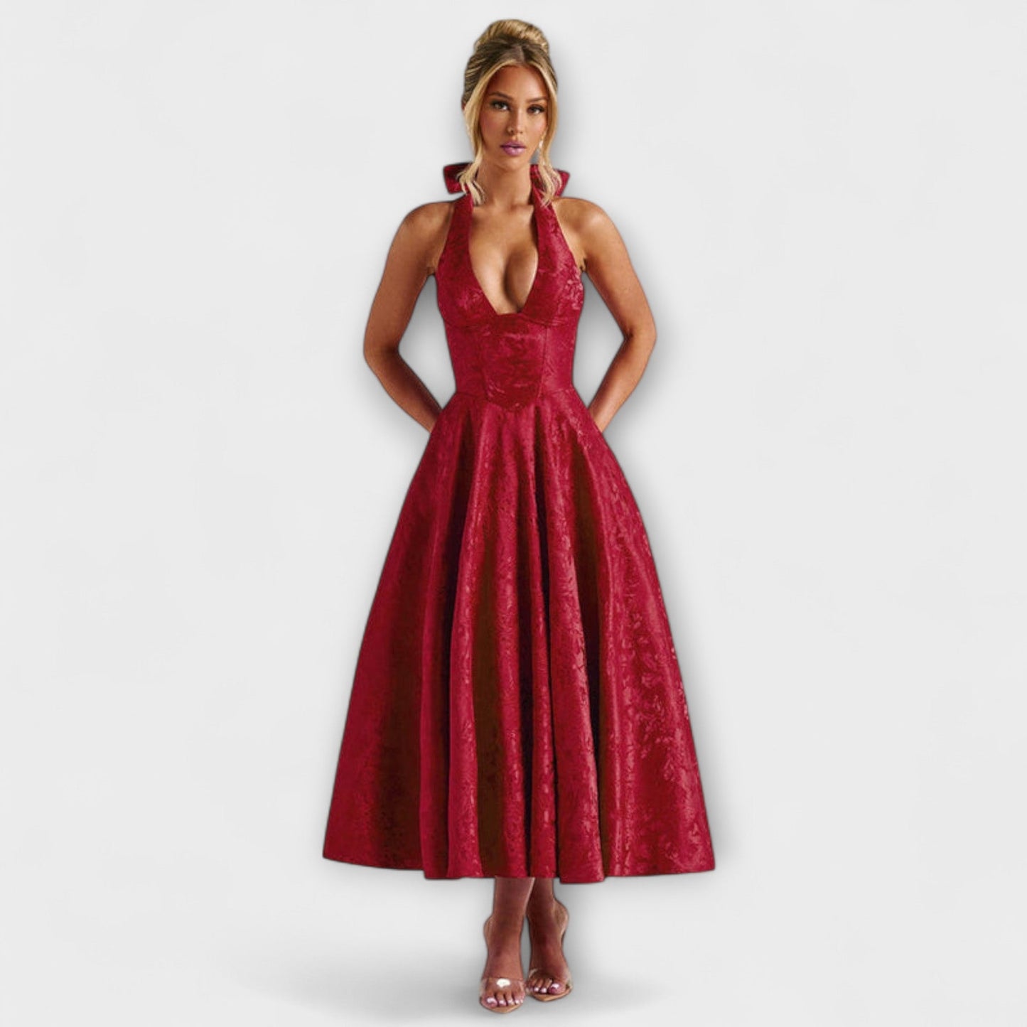 Rochie Midi Fermecătoare