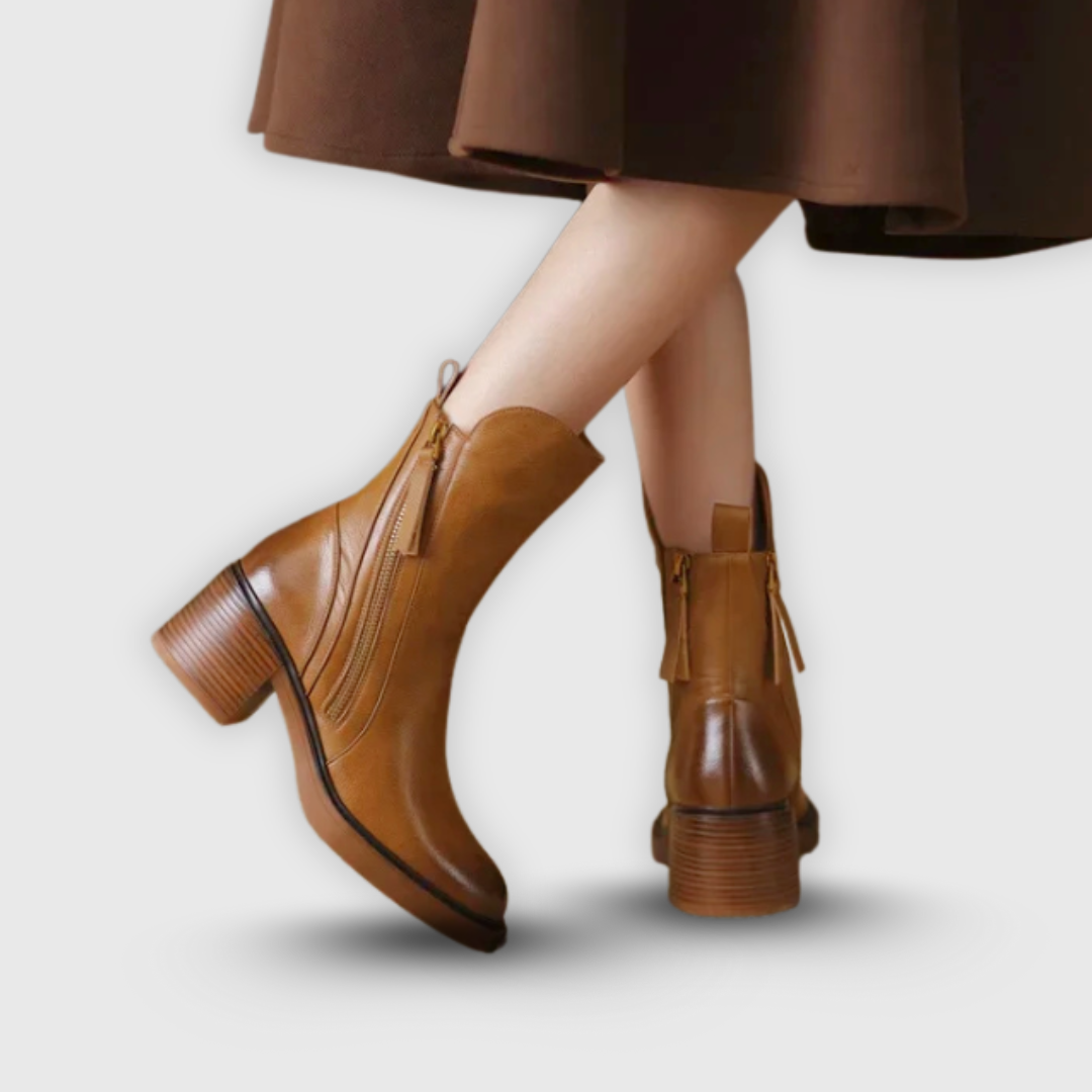 Grazia – Botine cu toc
