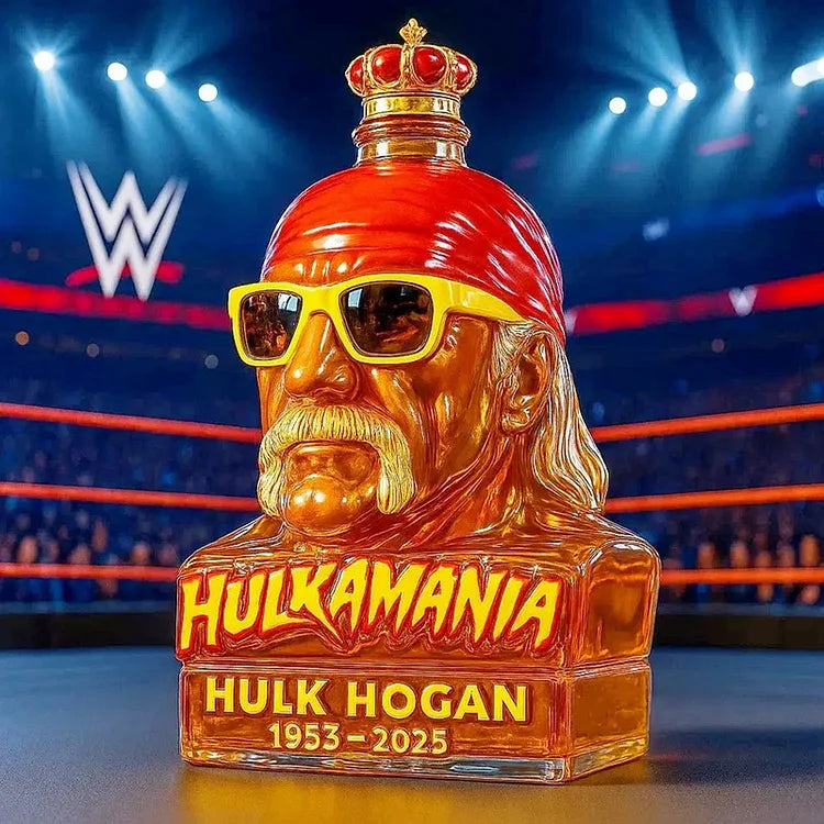 1953 Ediție limitată de colecție a sticlei de whiskey Hulk Hogan