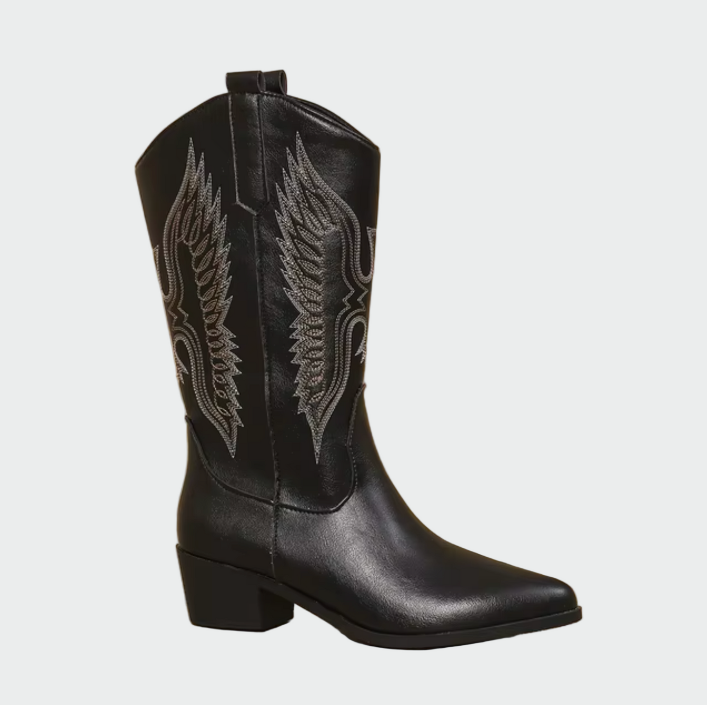 Botine cowboy din piele