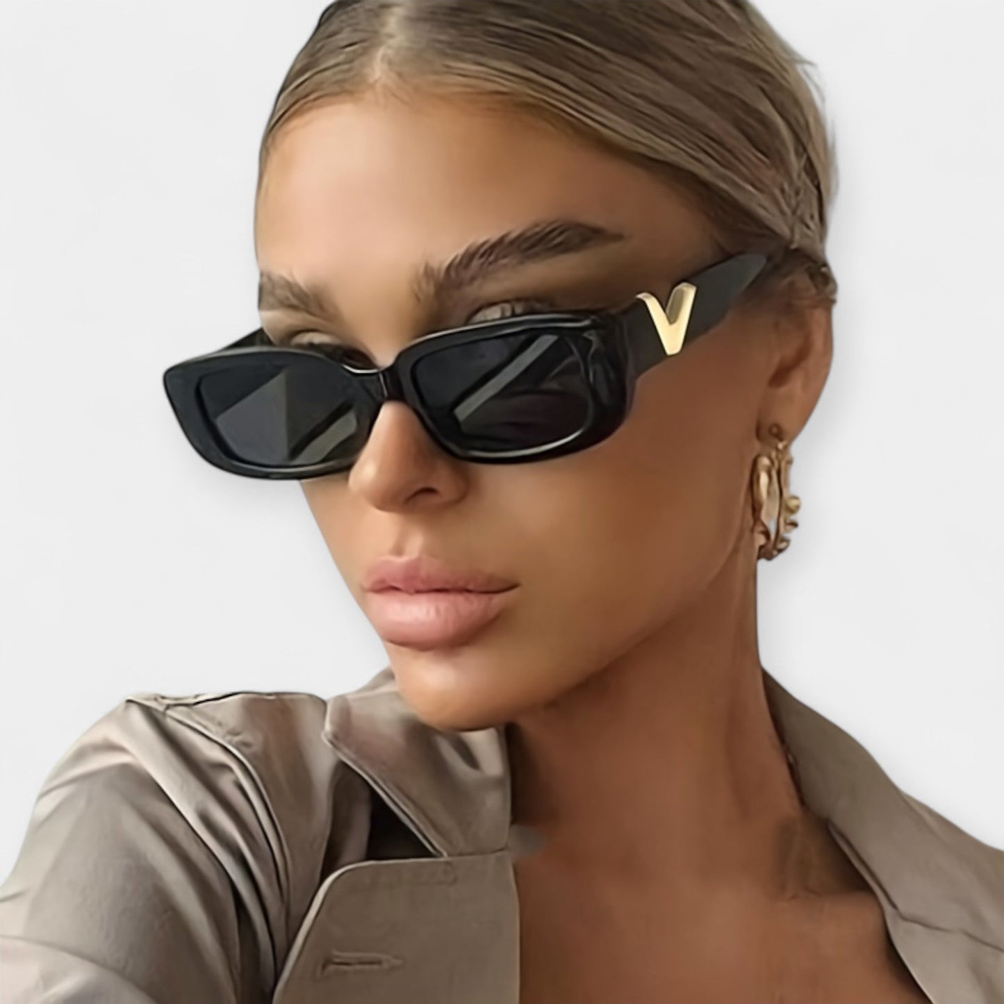 Ochelari de soare retro moderni eleganți Lucie