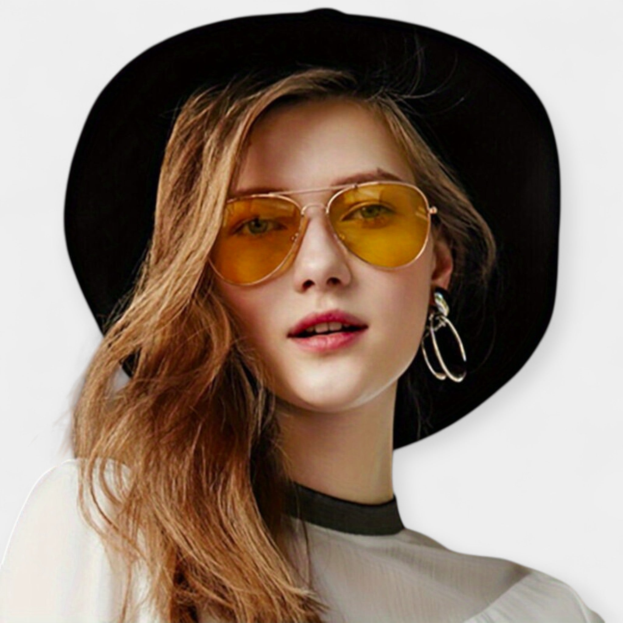 Ochelari de Soare Retro Eleganți Sára cu Oglindă