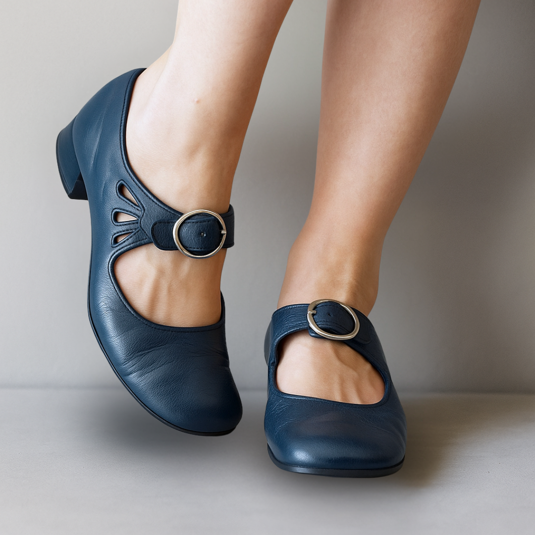 Megan - Pantofi cu Toc Ortopedici