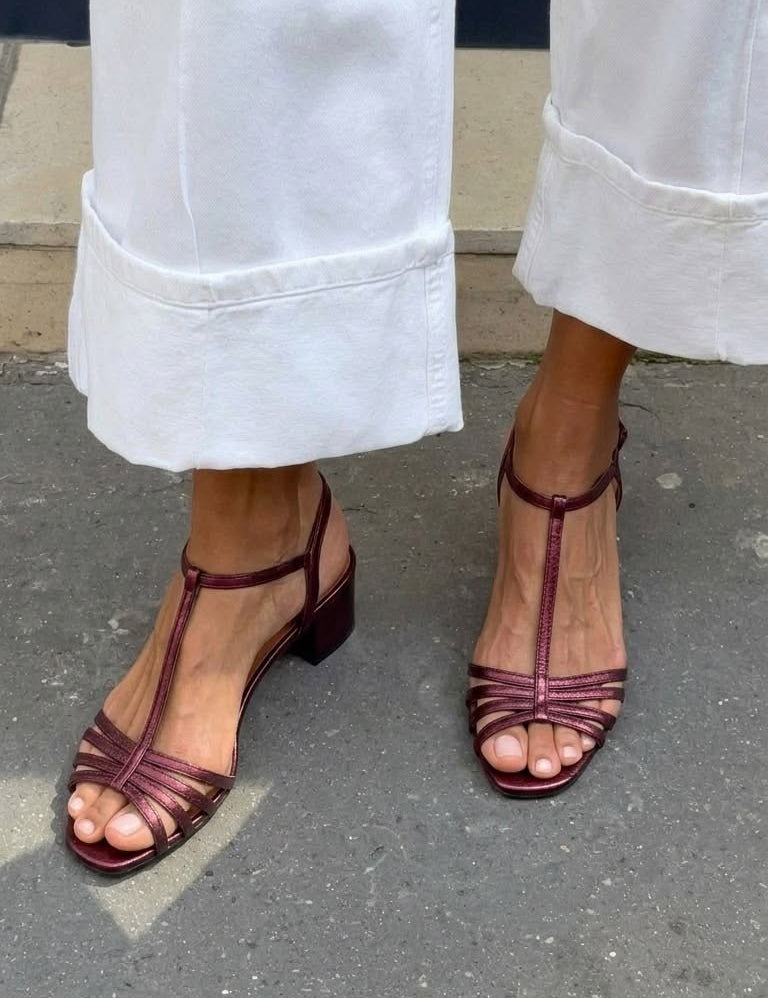 Allegra | Sandale Aurii Eleganță Zilnică