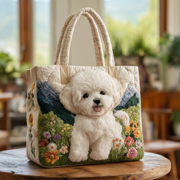 Bichon Maltez | Geantă de umăr din material Oxford