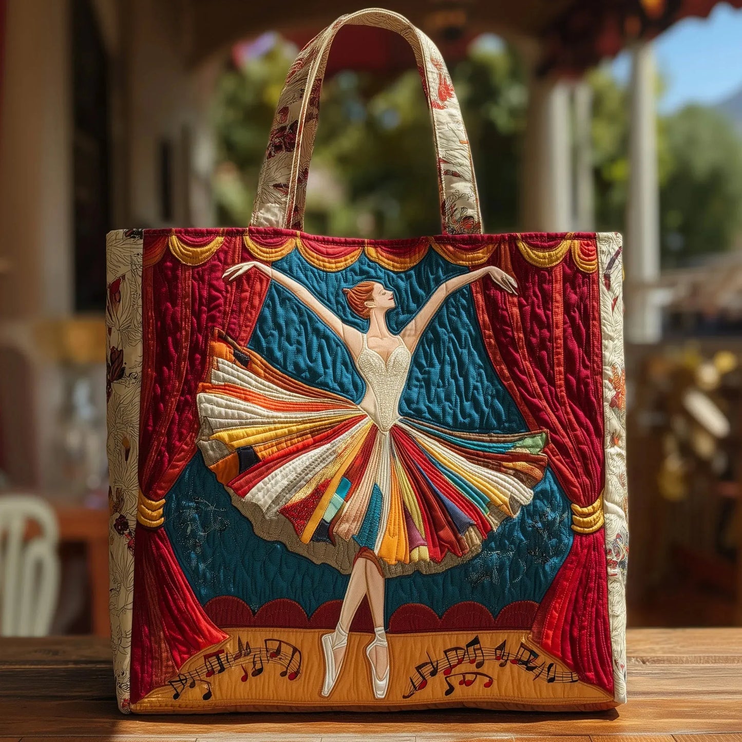 Balerină | Geantă tote din material Oxford
