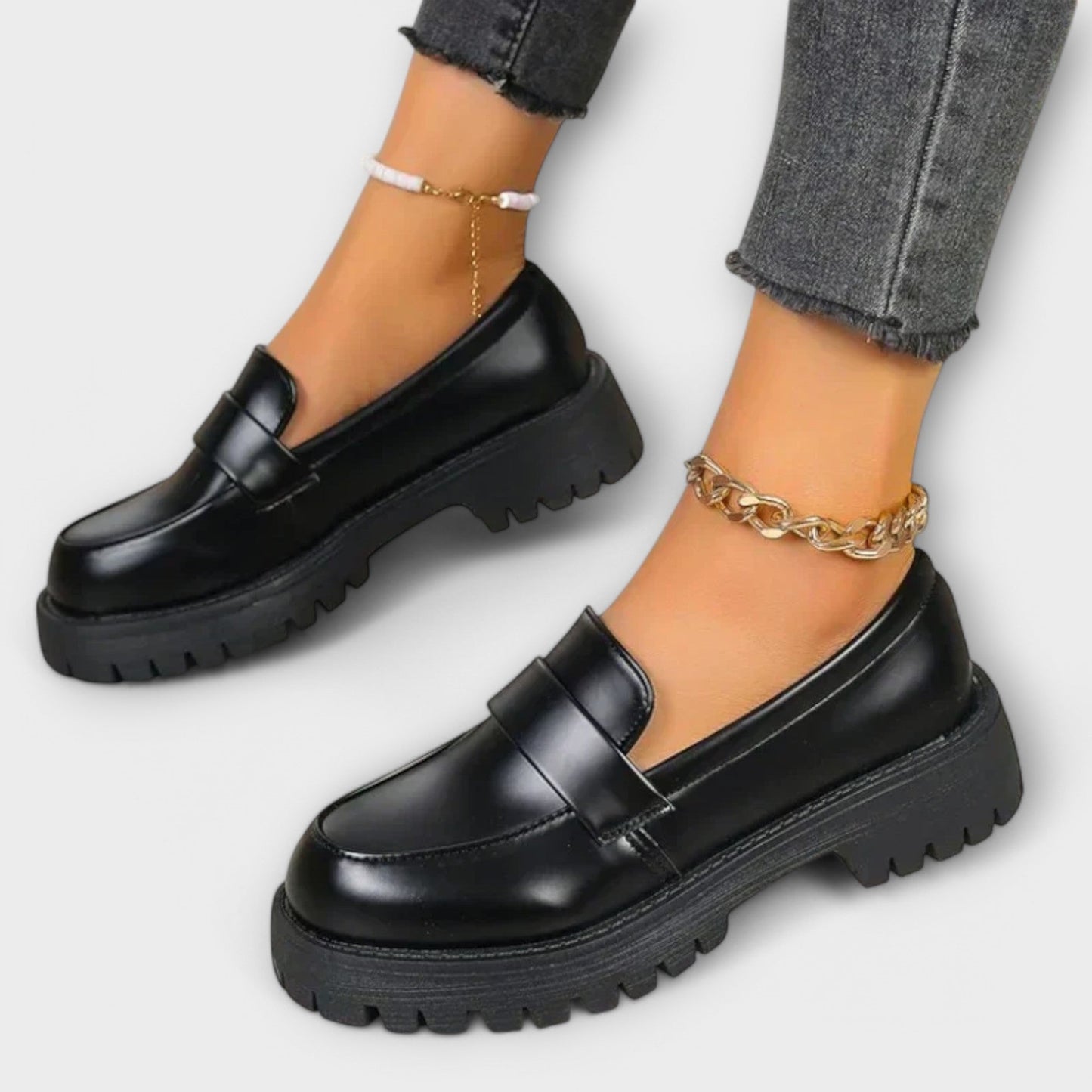 Eva Elegant Pantofi Ortopedici din Satin Antiderapanti