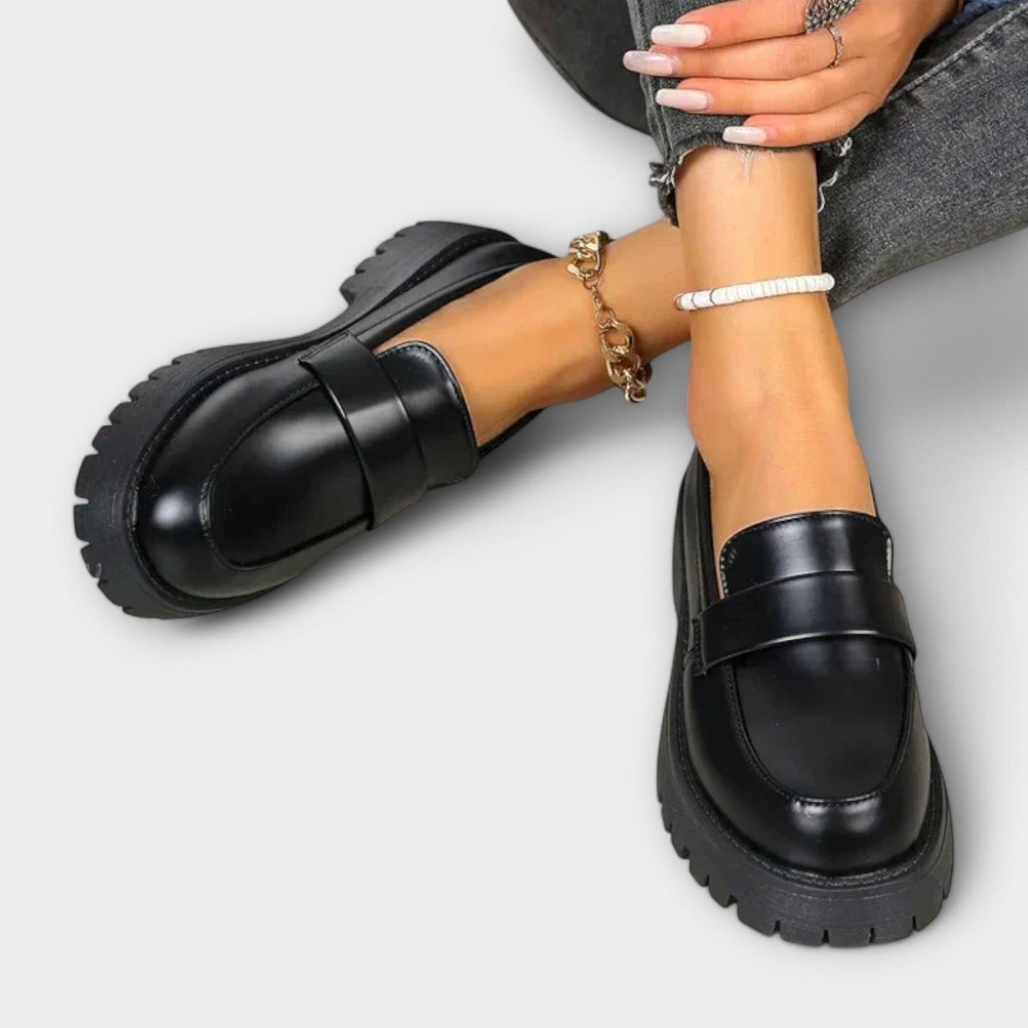 Eva Elegant Pantofi Ortopedici din Satin Antiderapanti