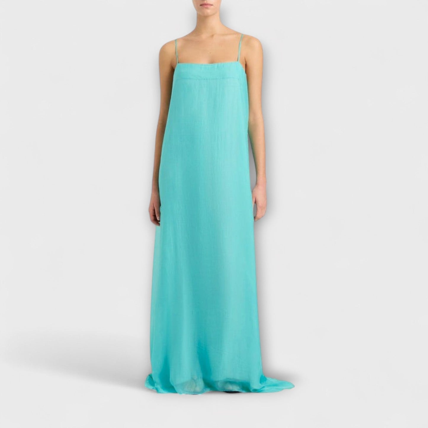 Rochie Maxi Elegantă cu Bretele