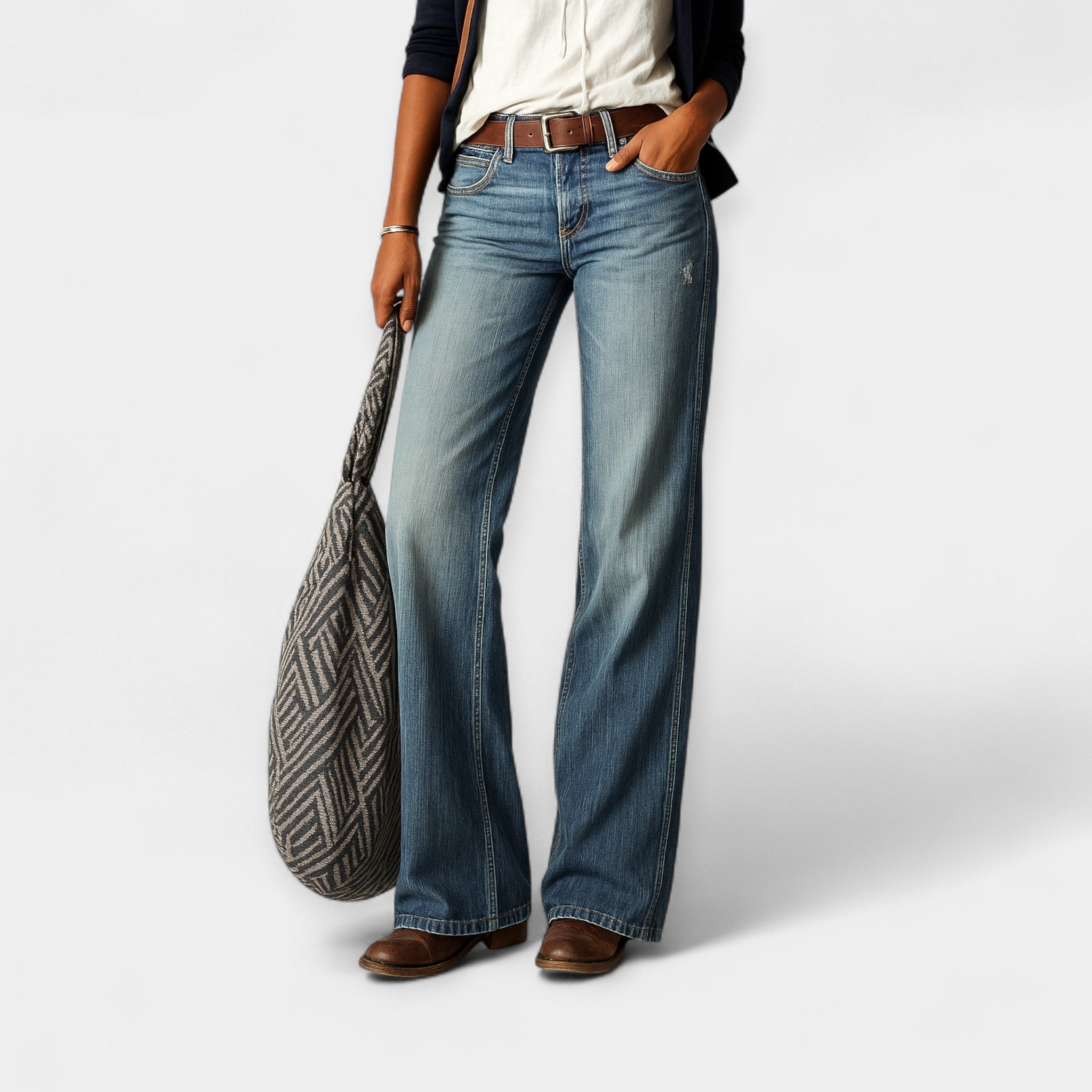 Pantaloni din denim clasici