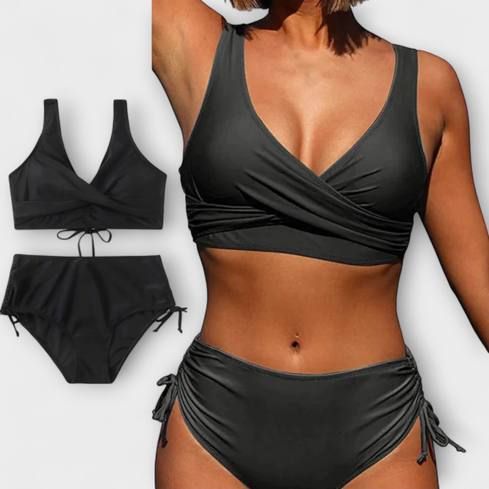 Moni | Set de bikini stilat din două piese
