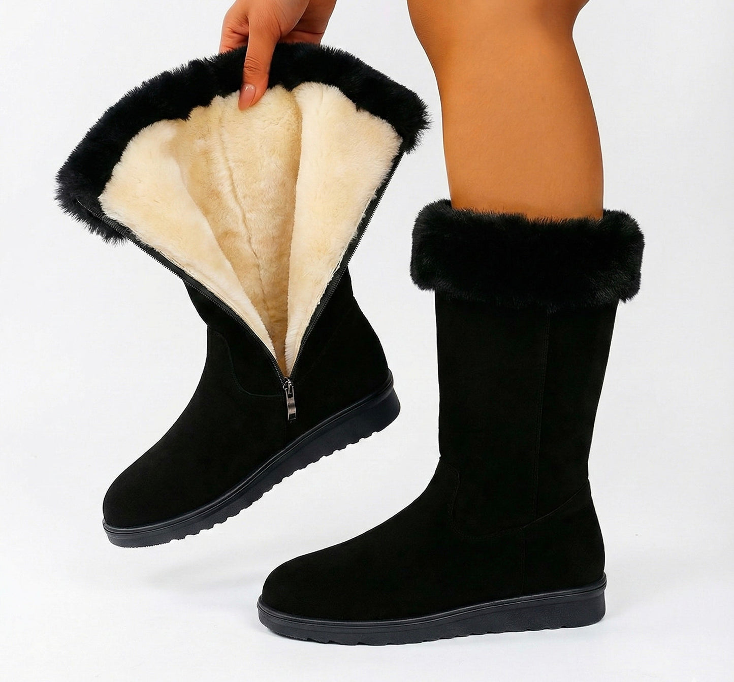 Botine călduroase de iarnă