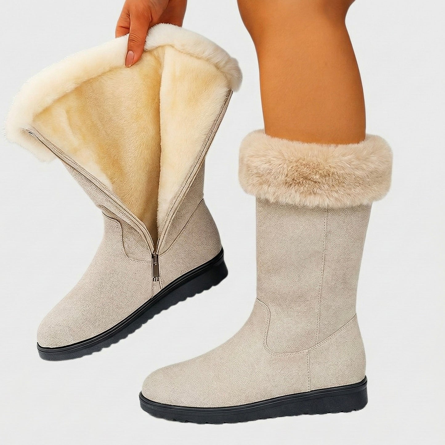 Botine călduroase de iarnă