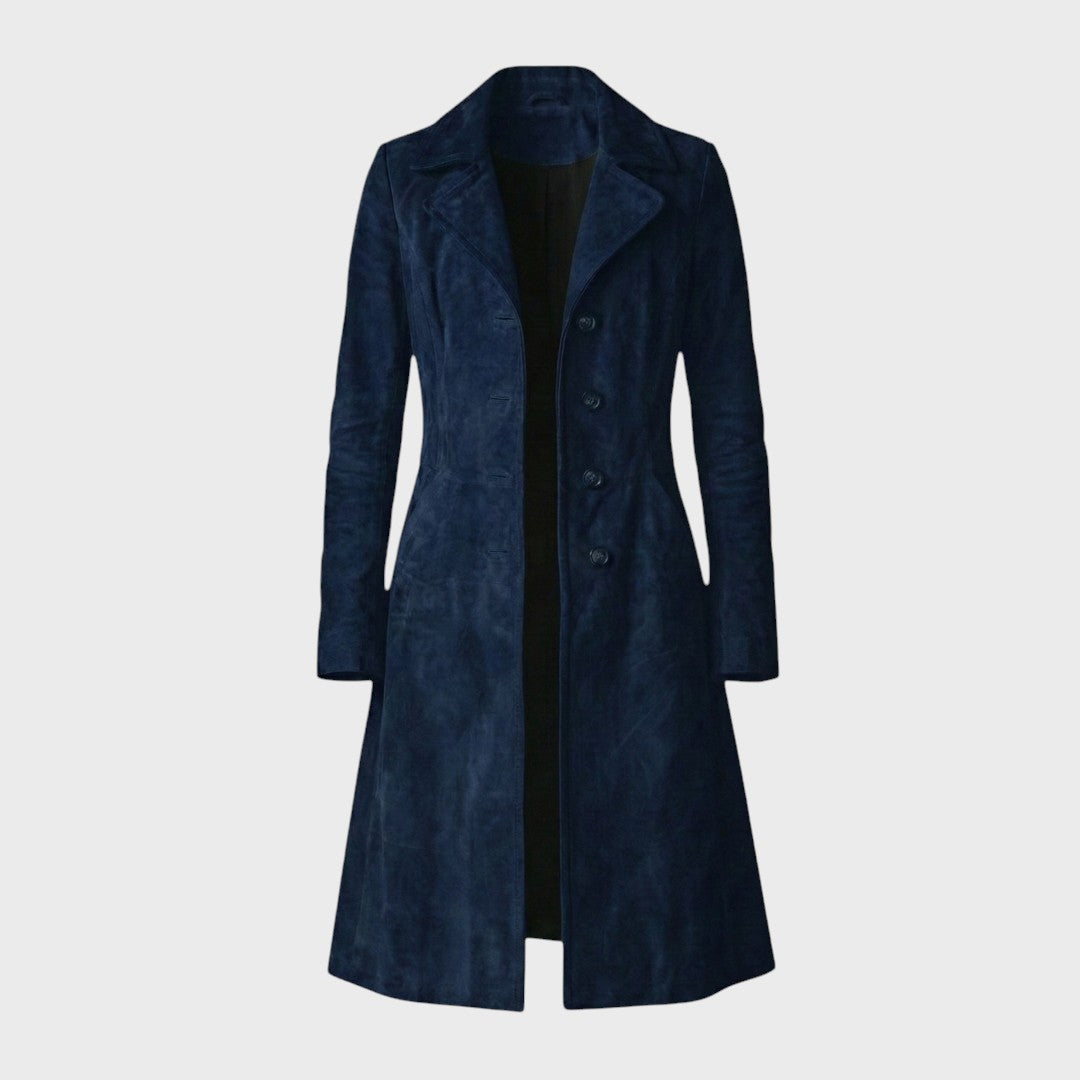 Palton lung elegant