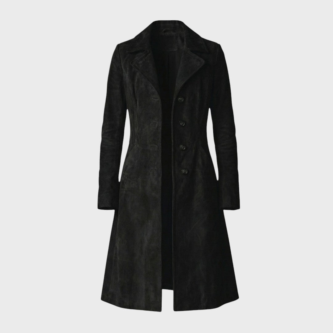 Palton lung elegant