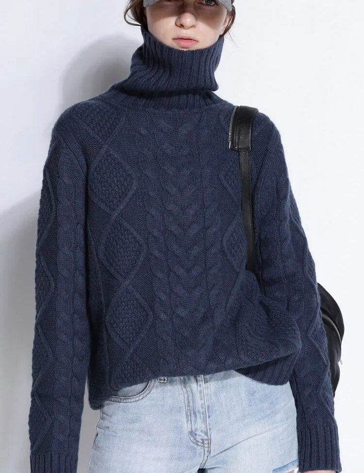 Culoare Turtleneck Kamensky