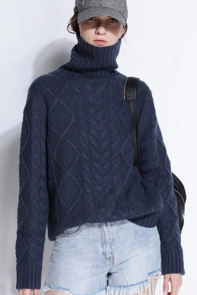 Culoare Turtleneck Kamensky
