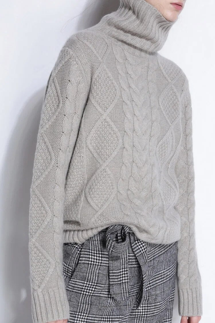 Culoare Turtleneck Kamensky