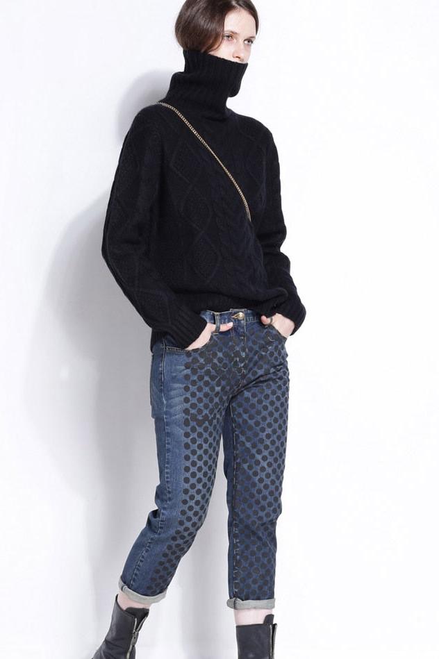 Culoare Turtleneck Kamensky