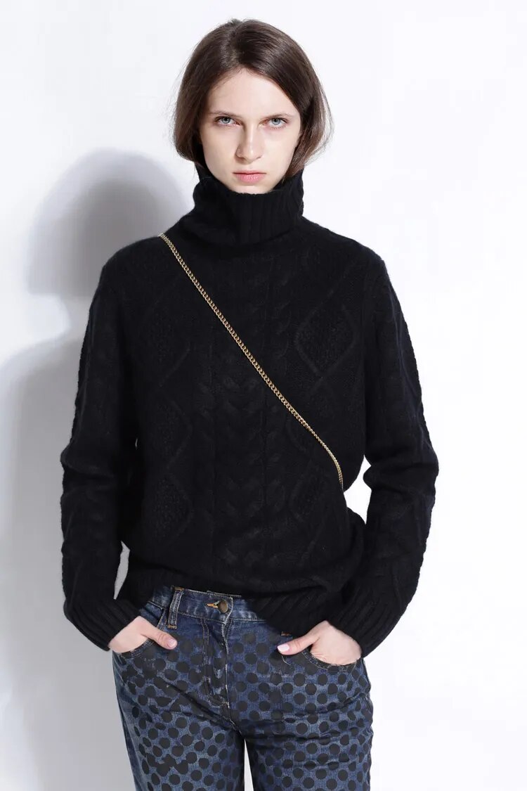 Culoare Turtleneck Kamensky
