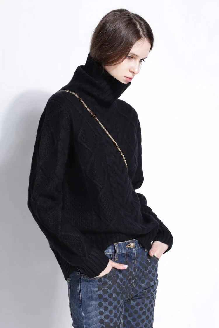 Culoare Turtleneck Kamensky
