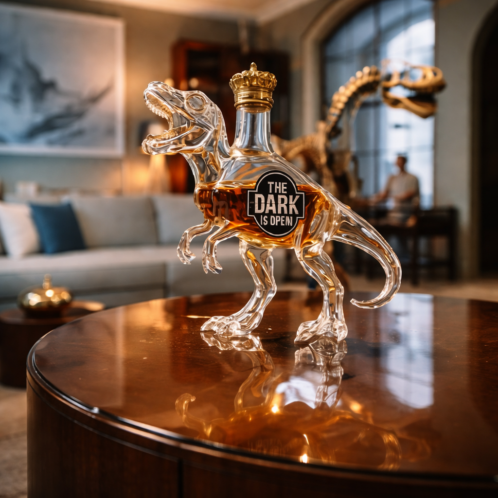 Sticlă de Whisky - Edția T-Rex