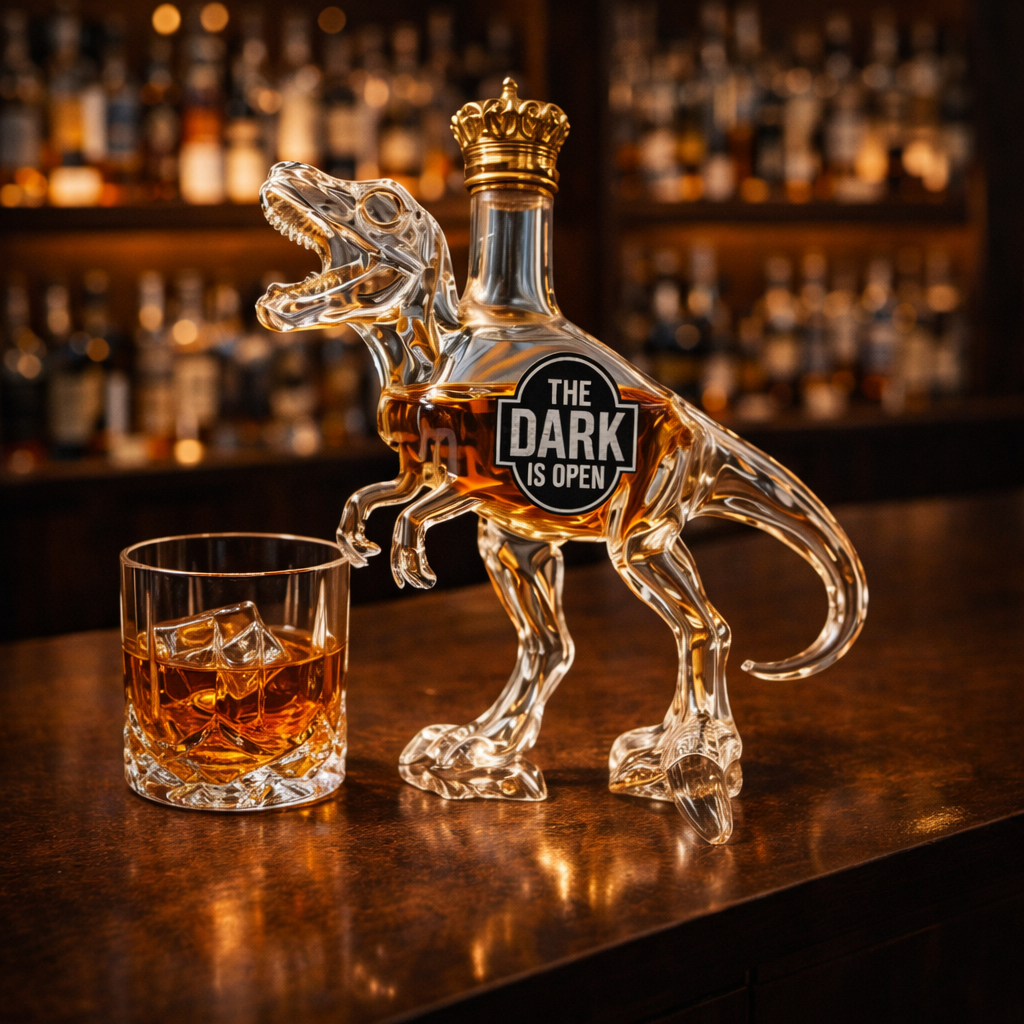 Sticlă de Whisky - Edția T-Rex