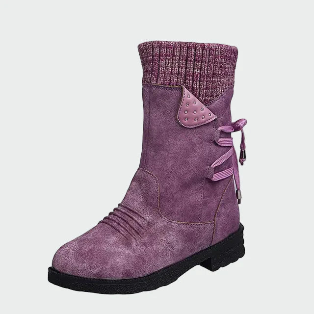 Botine elegante din suede
