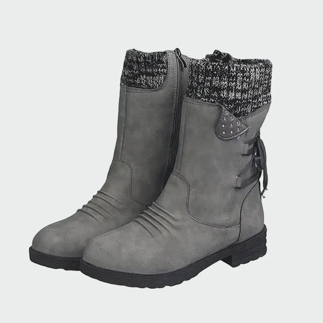Botine elegante din suede