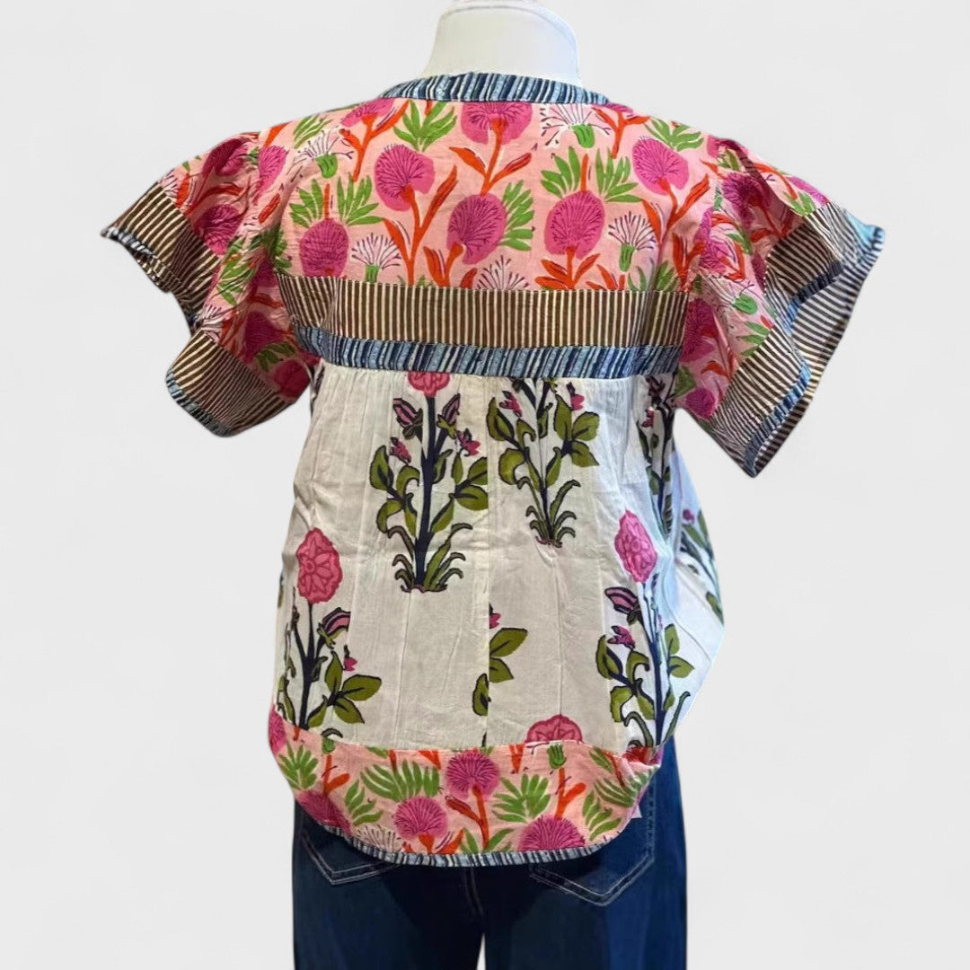 Bluză Boho Brodată