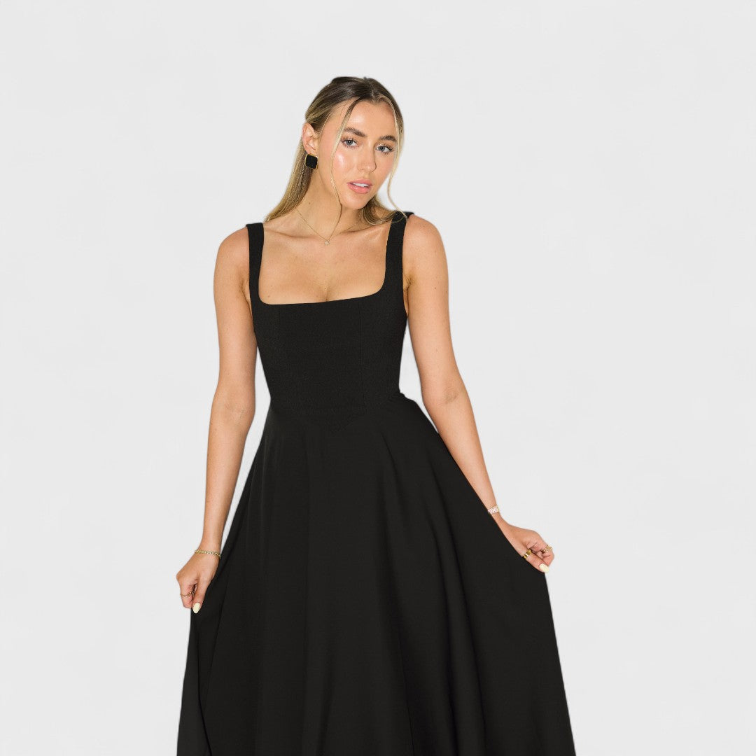 Amelia – Rochie midi fluidă fără timp