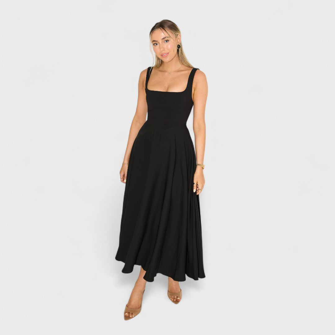 Amelia – Rochie midi fluidă fără timp