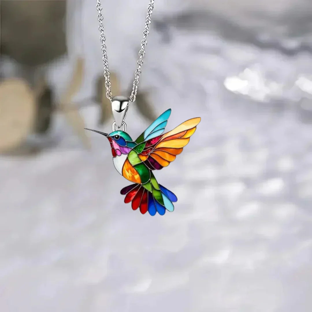 Colier cu colibri