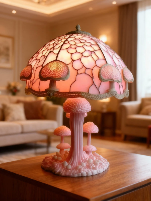 PINKGLOW | Lampă de birou roz cu efect de lumină delicat