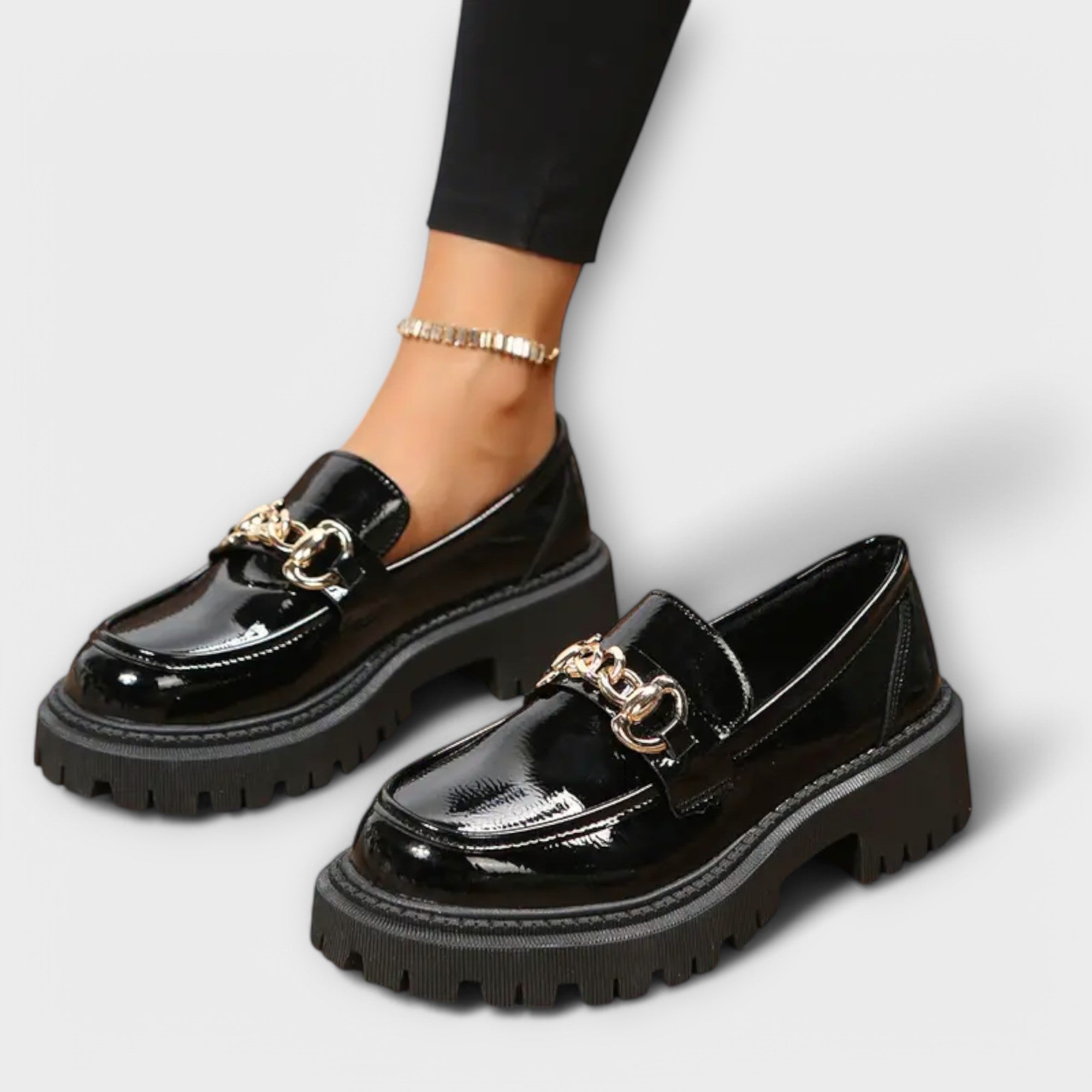 Adéla Pantofi Mocasin Eleganți pentru Femei cu Platformă Confortabili